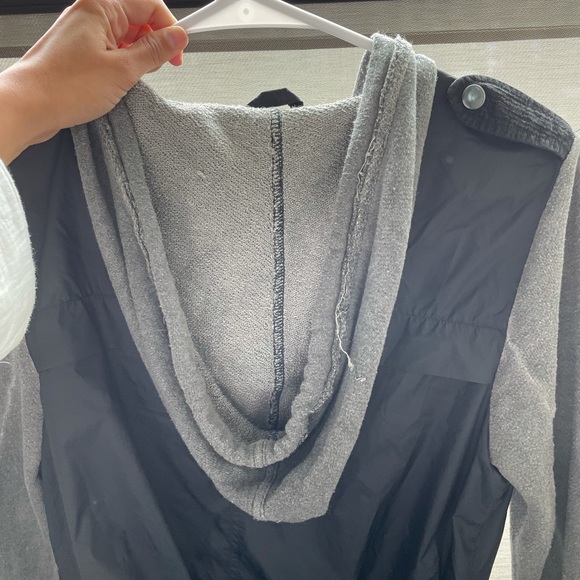 Free people bomber / sweatshirt mixed jacket - Picture 3 of 5